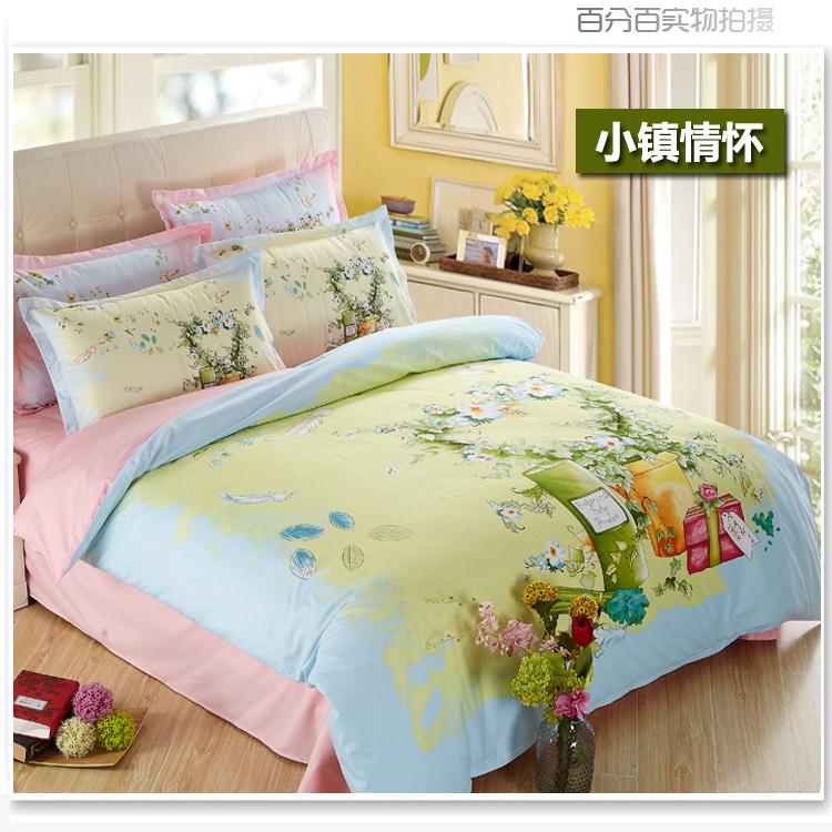 正品婚庆全棉四件套大红纯0棉结床上用品1.婚8m2.米双人床被套单