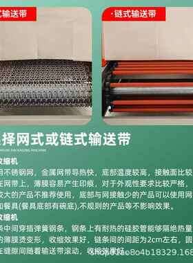 B-26260-10自动缩热收缩包装机循环S盒子包装薄膜链条网内格红外