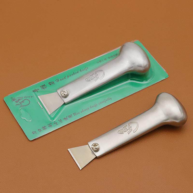 千里眼202手推刀手工裁皮开料刀DIY手工皮革工具全不锈钢材质