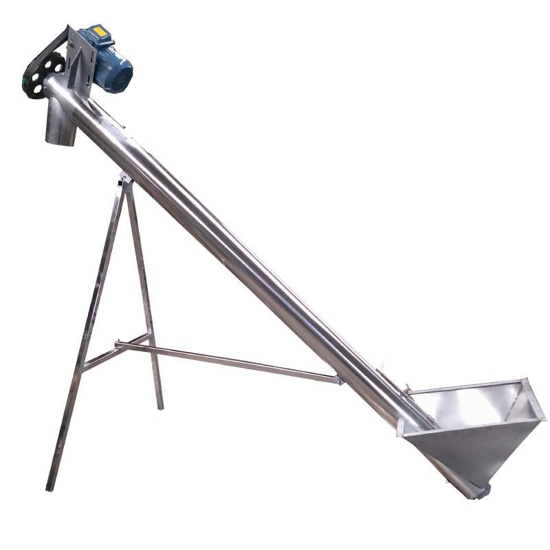 螺旋输送机密封效果好圆管提升机螺杆送料机加料输送机螺旋上料机