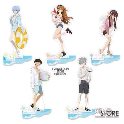 跨境 EVA新世纪福音战士 夏日祭 限定 渚薰 明日香亚克力立牌徽章