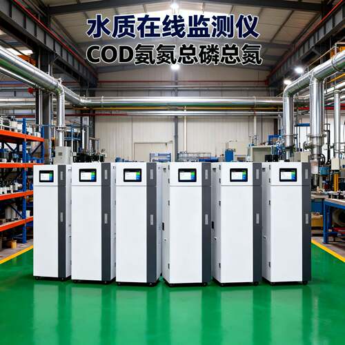 工业在线水质监测仪柜式cod氨氮总磷总氮污水溶解氧实时监测分析