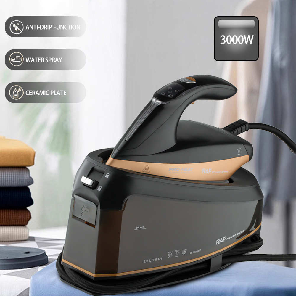 家用3000W压力式蒸汽电熨斗吊瓶式手持电熨斗蒸汽电烫斗1500ML