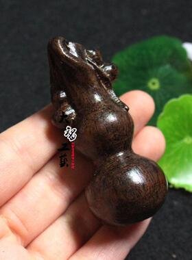 厂家 越南沉香木 福禄 财猪沉香木摆件 皮黑工艺品手把件
