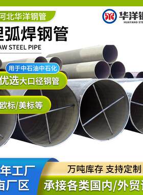 大口径厚壁埋弧焊管国标美标现货工业深加工埋弧焊钢管