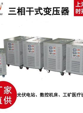 三相干式隔离自耦变压器厂家直供415V转380V变220v200v交流升压