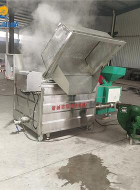 桐乡炸鱼豆腐油炸机烧生物颗粒甜不辣油炸机臭豆腐豆参油炸锅