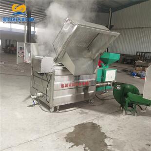 桐乡炸鱼豆腐油炸机烧生物颗粒甜不辣油炸机臭豆腐豆参油炸锅