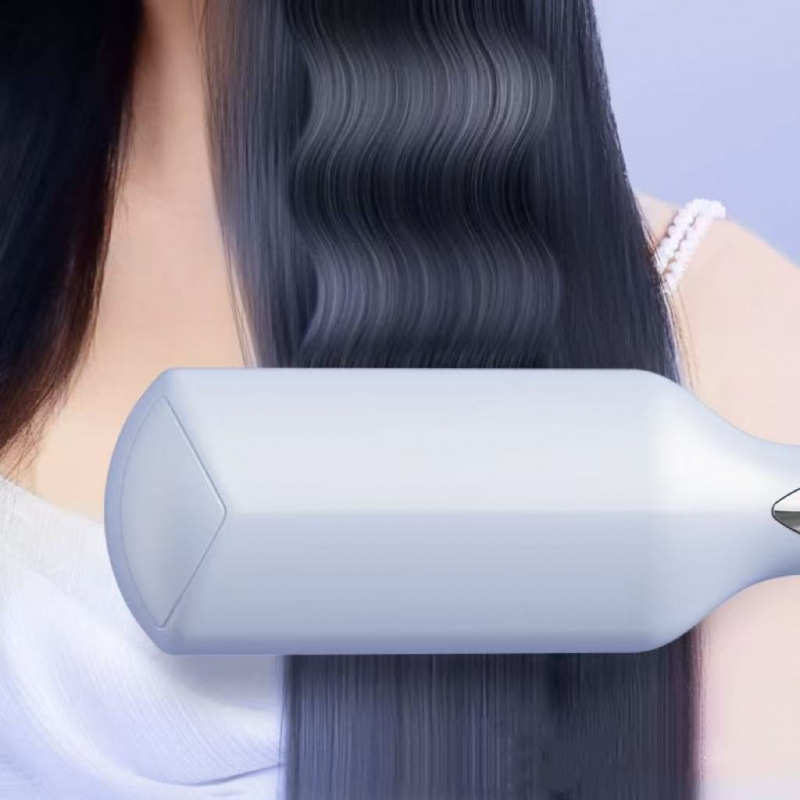 厂家直销家用蛋卷卷发棒法式水波纹大卷波浪羊毛卷深V夹板不