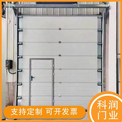 保温工业提升门高效安全智能物流仓储工厂承包工程户外安装大门