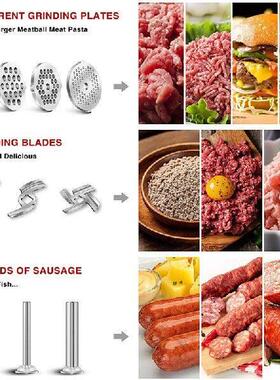 LUDA 1 Set Metal Food Grinder Attachment For Kitchenaid
