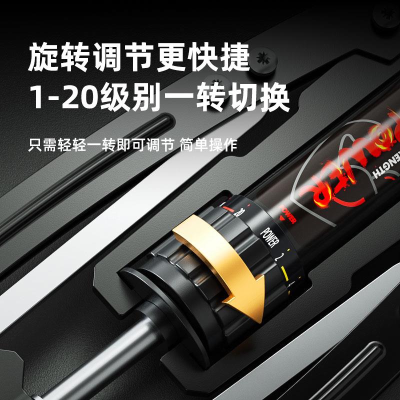 新款液压力器男家士可节臂力棒训练手臂肌胸调肌用计数健身器臂材