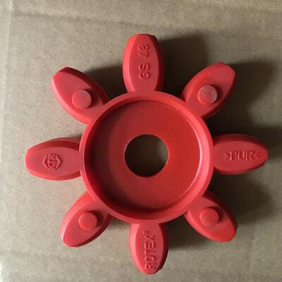 ROTEX GS19外径40减震缓冲垫子六角弹性体6瓣梅花圈内径18胶块