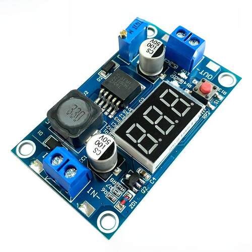 升级版Xl6009 Dc-Dc可调升压模块5-32V至5-40V 4A与数字显示