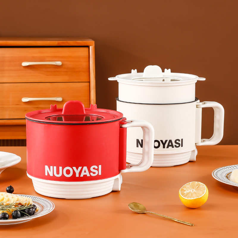 电锅电蒸锅电炒锅一体110V折叠小电锅电煮锅电热锅家用宿舍小型锅