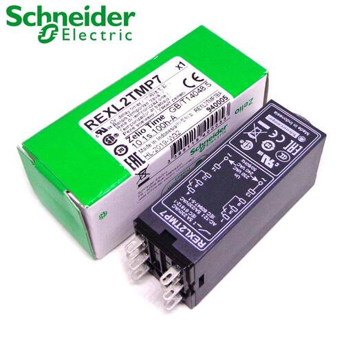 施耐德时间继电器REXL2TMP7 REXL2TMBD REXL4TMP7 REXL4TMBD 230V