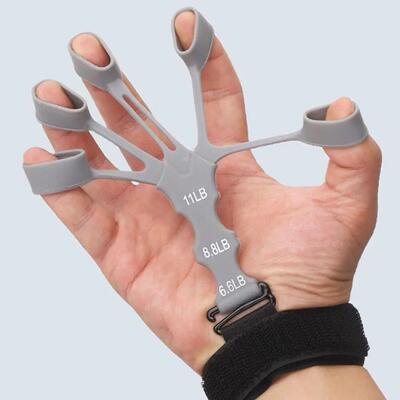 Silicone Finger Gripster Grip Exerciser Finger Strengthener