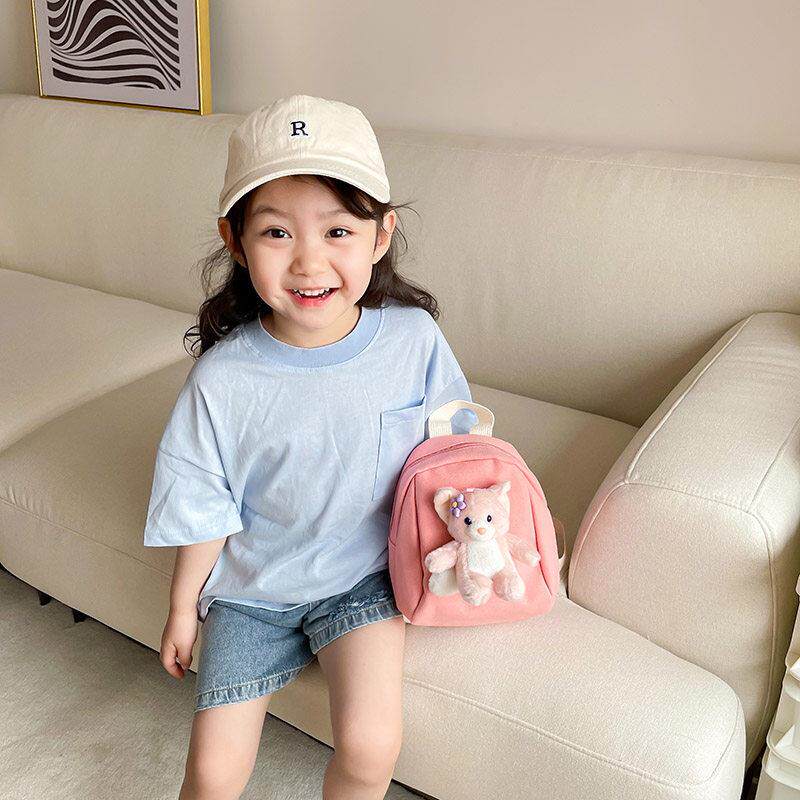 1-3岁幼儿书包迷你轻便小宝宝可爱背包公仔外出便携女童小双肩包