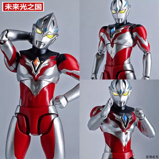 SHF亚刻奥特 特玩具手办亚克皓月灼日装甲多关节可动男儿童模型