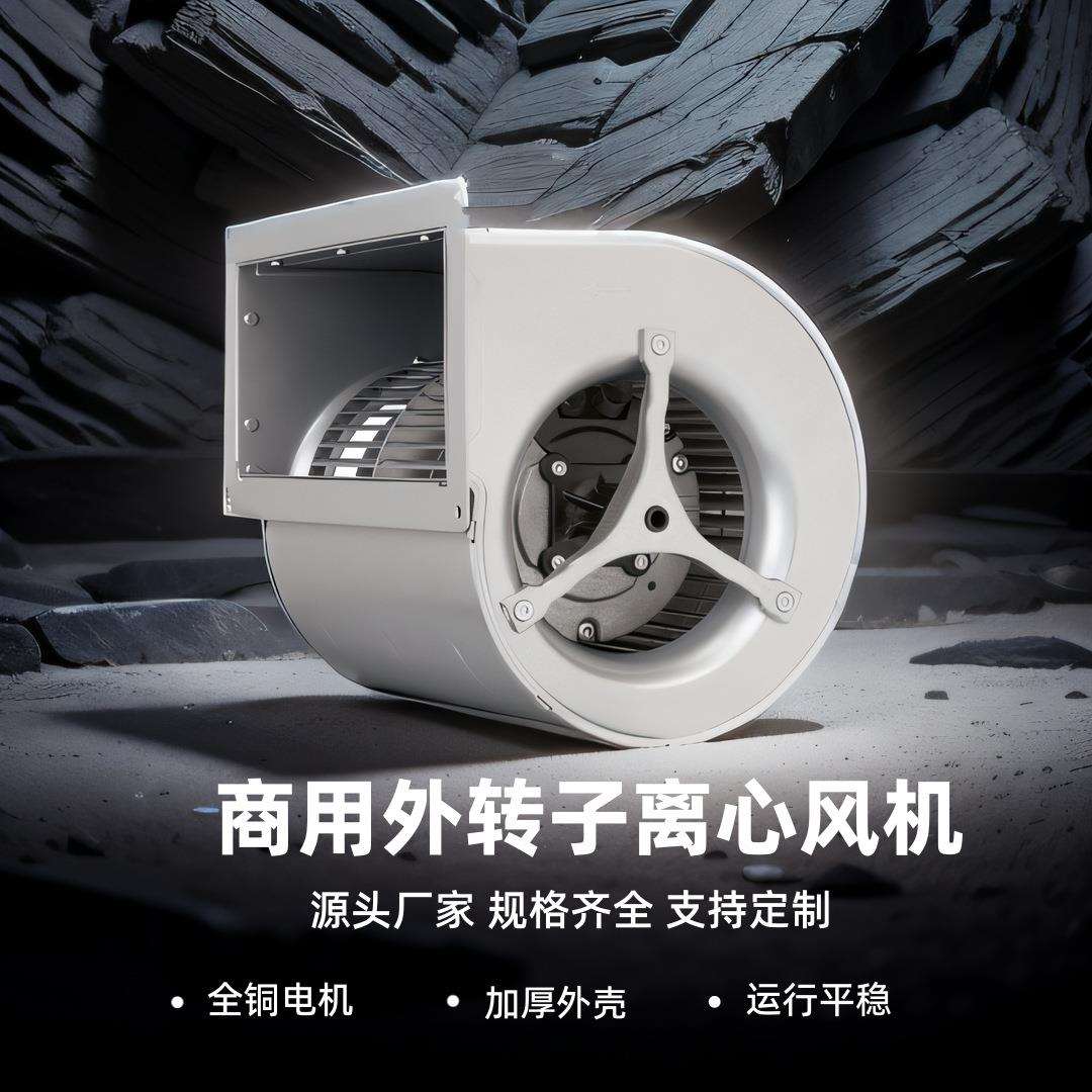 朗伟工厂直供前倾蜗壳离心风机380V低噪通风机可调速排气扇