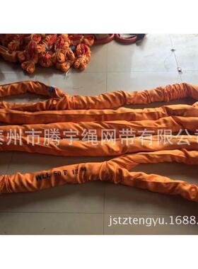 50T*8M 圆形吊带 50吨8米起重吊装带 柔性吊带 双扣吊带50TX8M