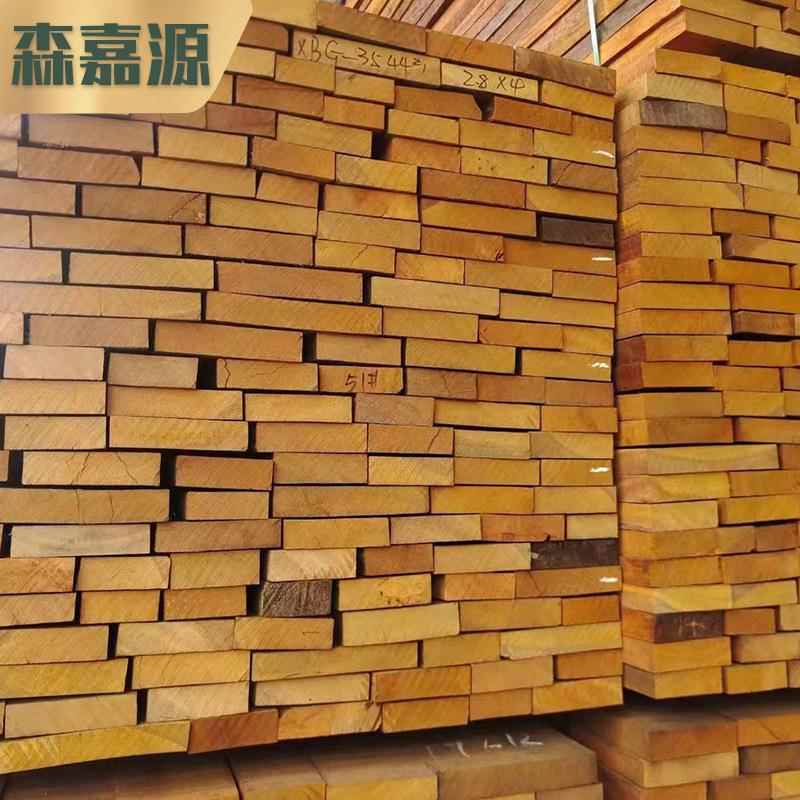 非洲黄花梨实巴新黄檀原木黄檀方稳料木材家具157木质定