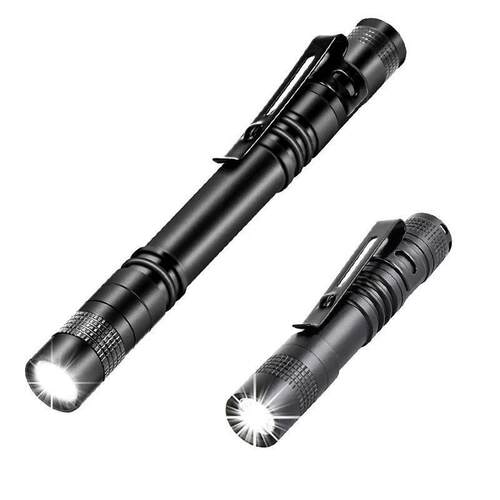 Mini Portable LED Pen Light Pocket Ultra Bright High Lumens