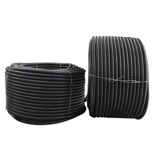 pe碳素管63单壁螺旋波纹管25 50 80 150 200空心地埋穿线管带钢丝