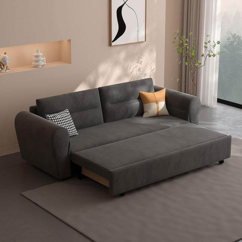 简约便携式单人沙发床小户型卧室多功能两用折叠家用伸缩坐卧一体