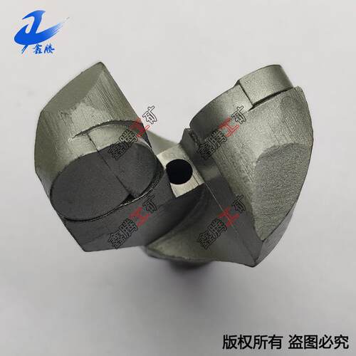 山东厂家生产直径38#PDC两翼锚杆钻头 金刚石复合片二翼锚杆钻头
