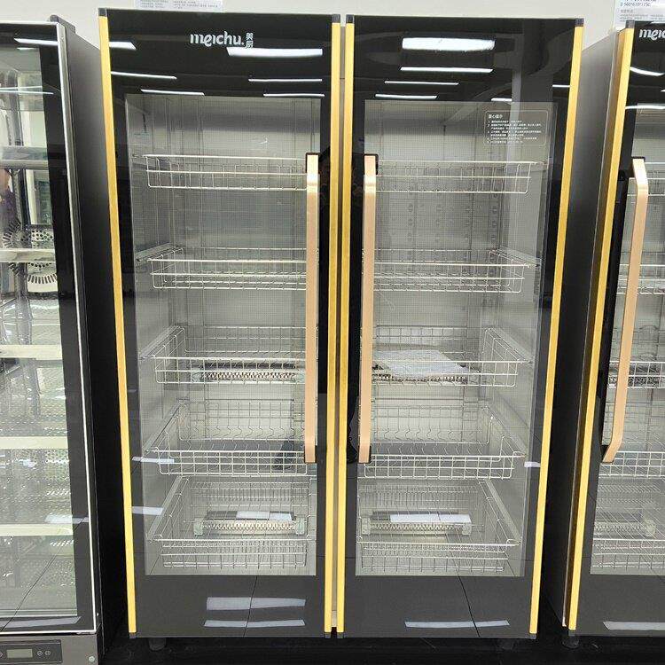 美厨明档保洁消毒柜ZTD760MC-2商用食堂双门臭氧紫外线热风消毒柜