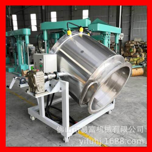 源头厂家300L手摇倾倒电加热缸移动电加热缸粘度物料倒料放料