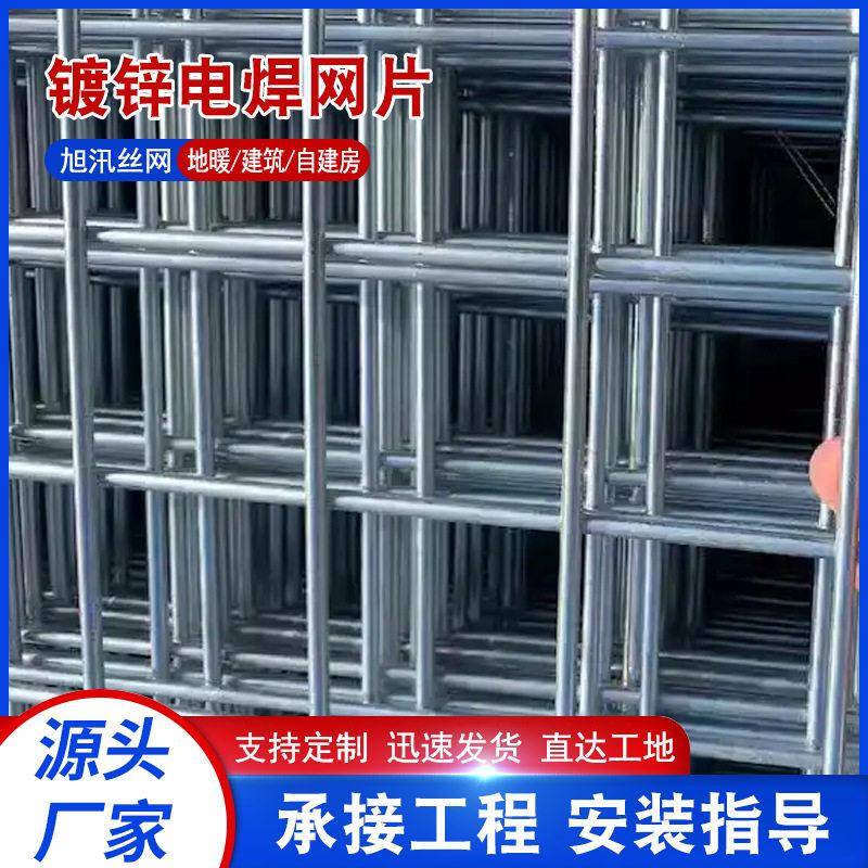 定做镀锌铁丝网养殖网防开裂镀锌网片冷热钢丝网建筑施工电焊网片