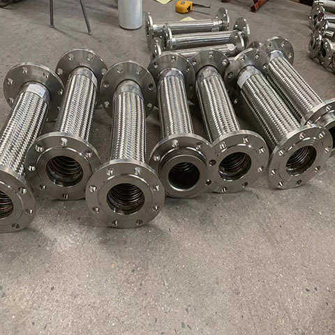 法兰金属软管 耐高温高压 法兰连接金属软管厂家 DN40~DN200