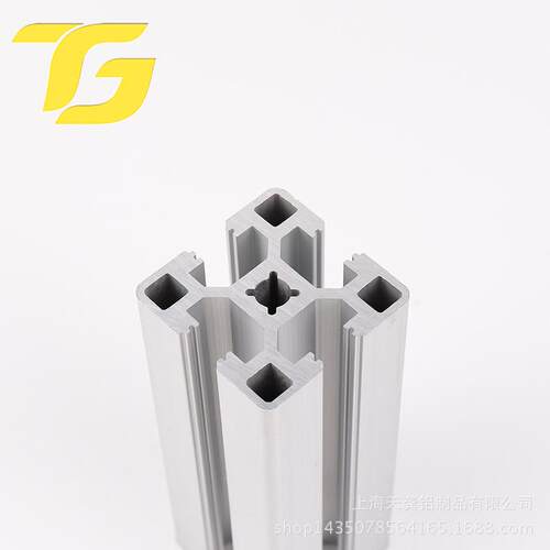铝型材/工业3838铝合金框架型材38*38角铝阳极氧化铝材铝制高强度