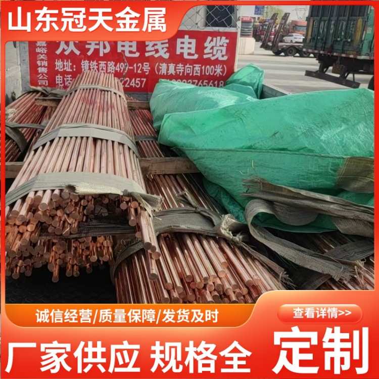 工厂TU1无氧紫铜棒T2紫铜棒电极导电铜棒实心高纯圆铜棒
