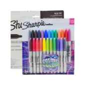 美国三福记号笔彩色12色24色标记笔