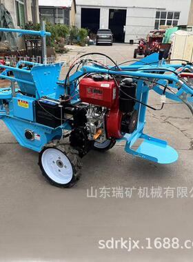 单行玉米收获机自动SVI装贷款自割走玉米收机秸秆还田柴油版一式