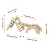 jungle gym儿童室内攀爬架滑滑梯幼儿园小型游乐园宝宝锻炼设备