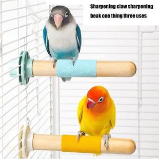 Bird Perch for Parakeets Macaws and Cockatoos with Natural