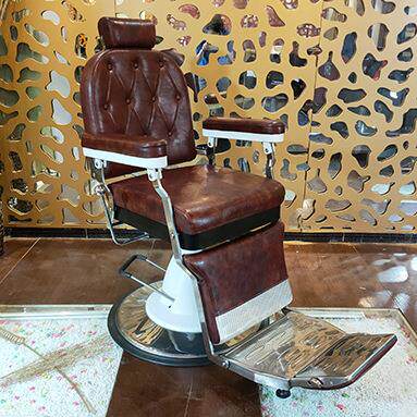 高端复古油头大椅理发店可放倒男士油头椅美发椅剪发椅子发廊专用