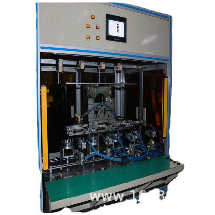 供应京叶牌自动六轴全伺服电机定子内绕机，电风扇电器生产绕线机