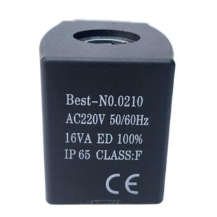 全铜线圈 冷库空调制冷电磁阀线圈 AC220V NO.0210 内孔13高 Best