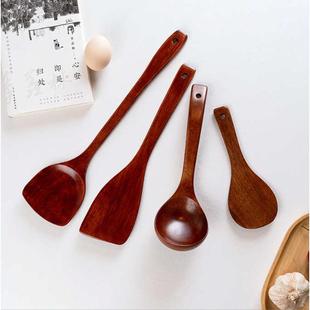 柯木家用厨具汤勺木铲烹饪铲勺木铲锅铲不粘锅炒菜铲木铲子煎铲