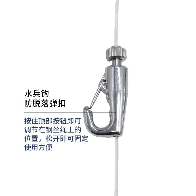 隐形挂画轨道画廊画展挂画器挂镜线隐藏式导轨室内挂画展示器吊绳