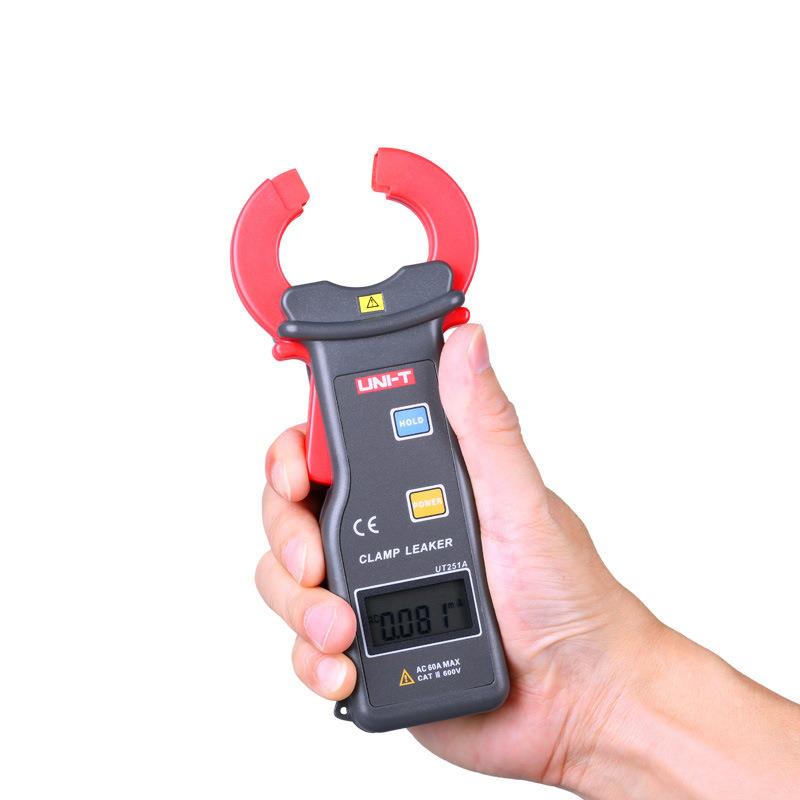 工业品优利德UT251A手持式多功能高精度钳形漏电电流钳形表