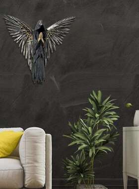 新款直销2023跨境新款灵魂战士雕塑树脂工艺品挂件家居装饰墙面万