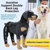 跨境宠物护膝护肘腿套康覆后腿辅助护腿用具术后行走辅助固定支撑