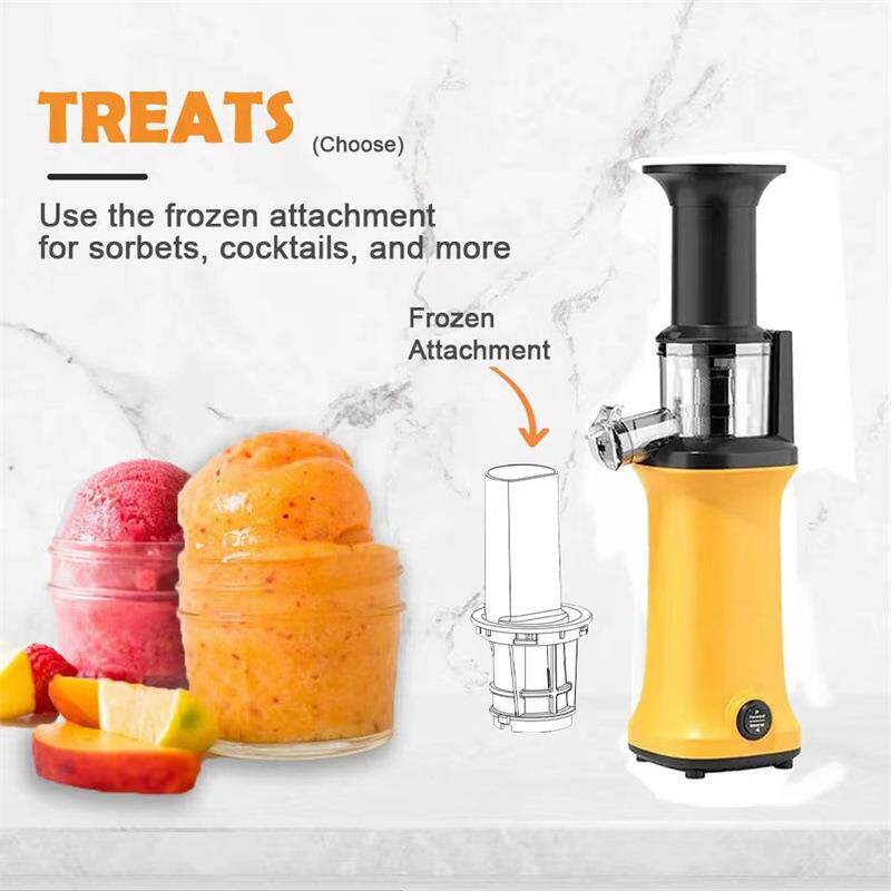 跨境现货家用小型迷你小口径大容量电动原汁机免滤渣汁分离榨汁机