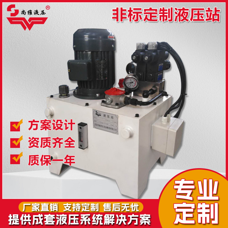 伺服液压站 非标小型液压动力单元油站 成套液压泵站系统沈阳厂家